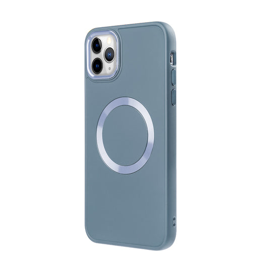 Apple iPhone 11 Pro Renkli Magsafe Case Bebe Mavi
