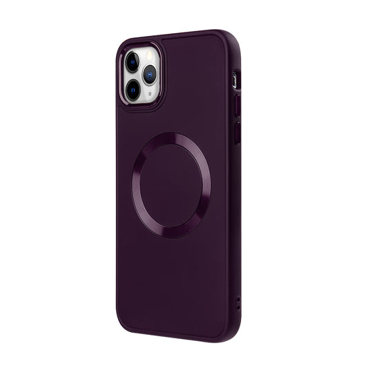 Apple iPhone 11 Pro Renkli Magsafe Case Cherry
