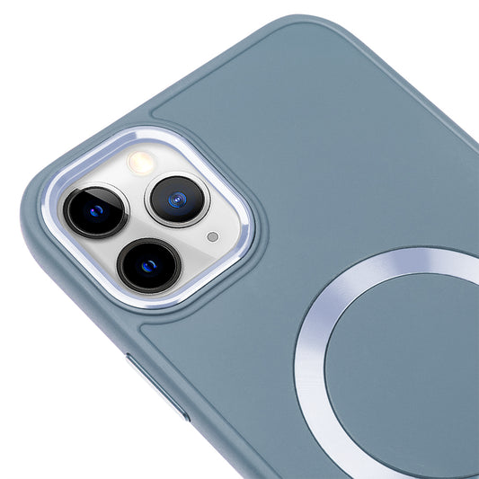 Apple iPhone 11 Pro Renkli Magsafe Case Bebe Mavi