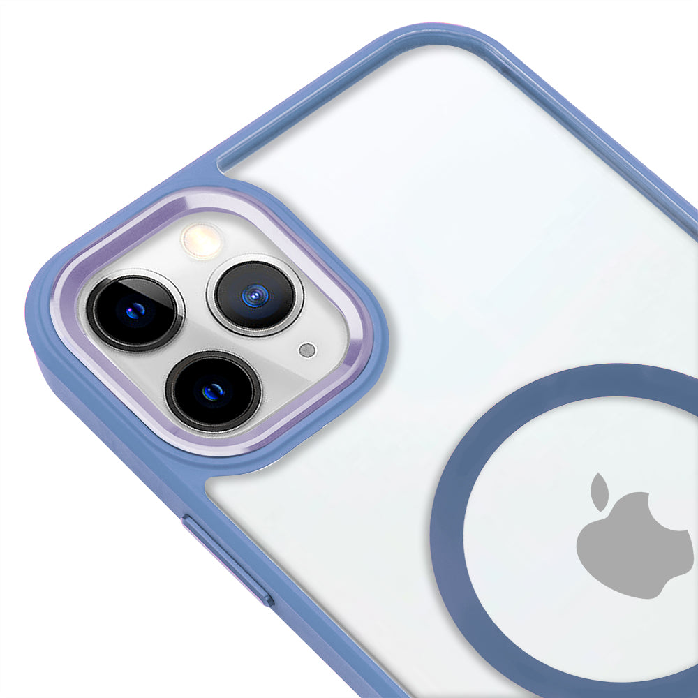 Apple iPhone 11 Pro Max Lux Magsafe Mavi