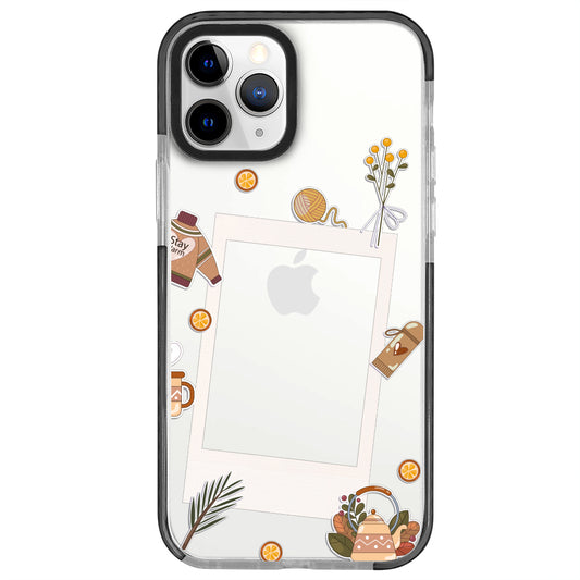 iPhone 11 Pro Max Stay Warm Polaroid Telefon Kılıfı