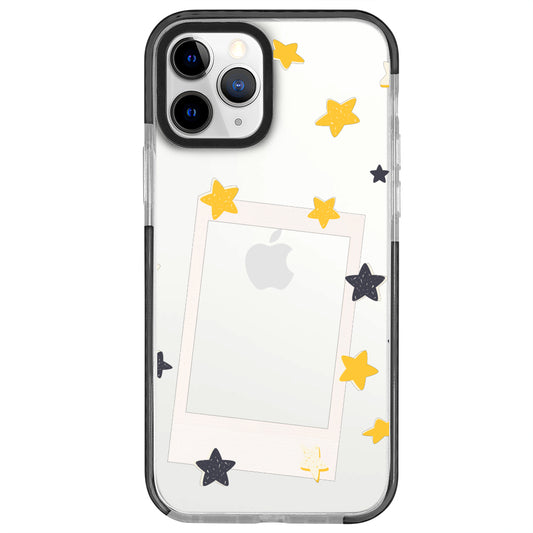 iPhone 11 Pro Max Stars Image Polaroid Telefon Kılıfı