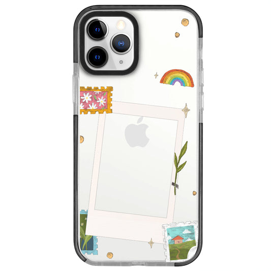 iPhone 11 Pro Max Postcard Polaroid Telefon Kılıfı