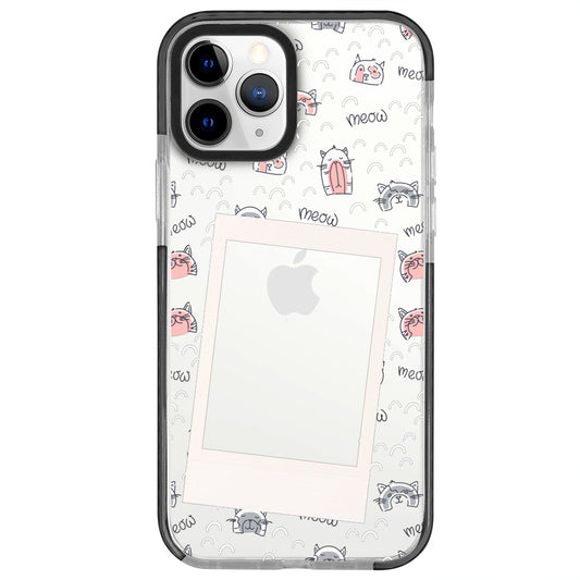 iPhone 11 Pro Max Sweet Cat Polaroid Telefon Kılıfı