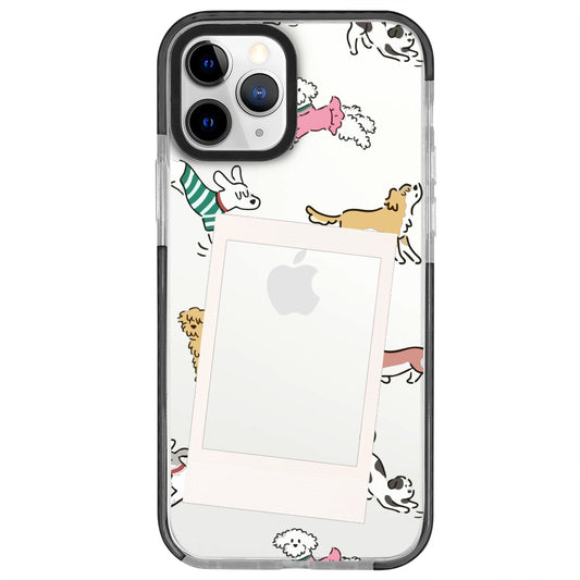 iPhone 11 Pro Max Sweet Dog Polaroid Telefon Kılıfı