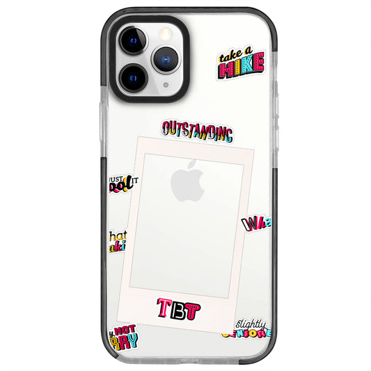 iPhone 11 Pro Max Take a Hike Polaroid Telefon Kılıfı