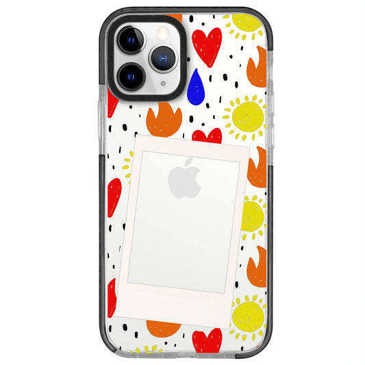 iPhone 11 Pro Max Hot Sun Polaroid Telefon Kılıfı