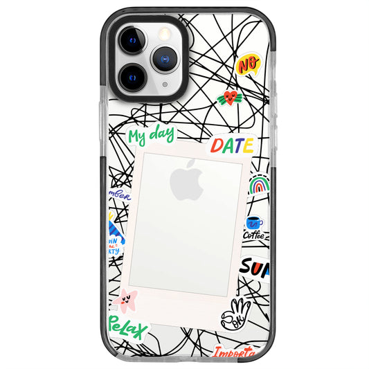 iPhone 11 Pro Max Relax Polaroid Telefon Kılıfı