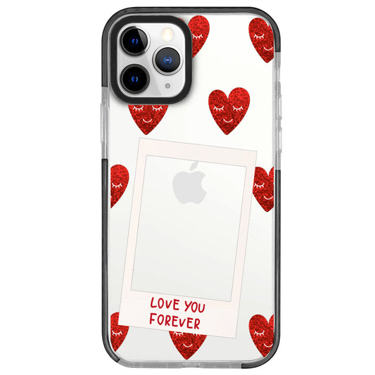 iPhone 11 Pro Max Love You Forever Polaroid Telefon Kılıfı