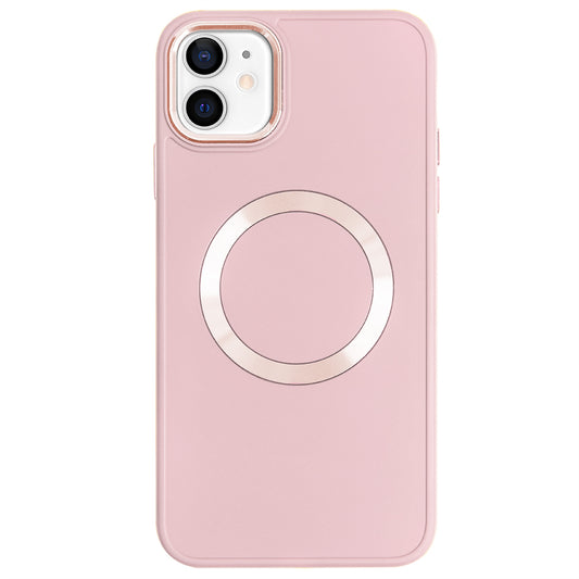 Apple iPhone 12 Renkli Magsafe Case Pembe