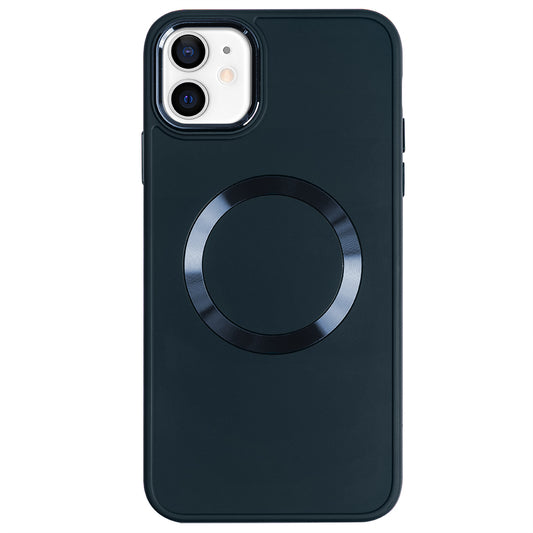 Apple iPhone 12 Renkli Magsafe Case Petrol Mavisi