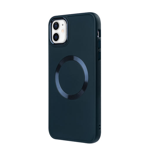 Apple iPhone 12 Renkli Magsafe Case Petrol Mavisi