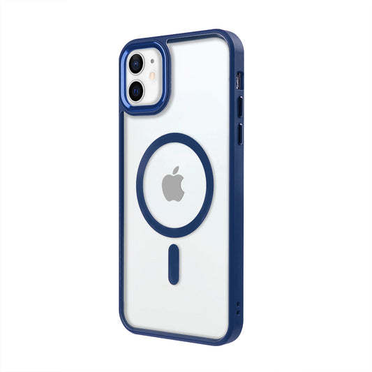 Apple iPhone 11 Lux Magsafe Lacivert
