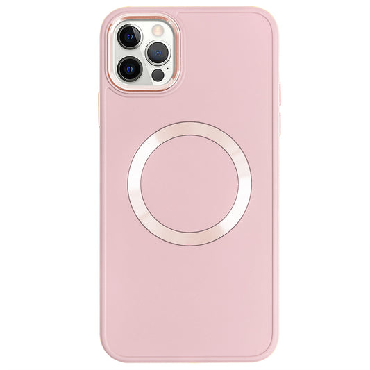 Apple iPhone 12 Pro Renkli Magsafe Case Pembe