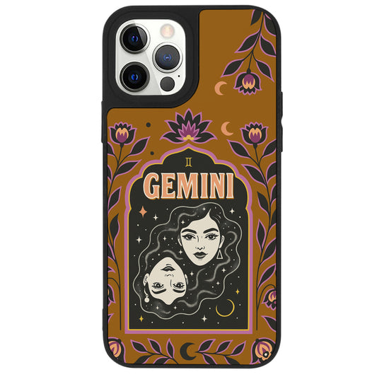 iPhone 12 Pro Max İkizler Burcu Night Stars Telefon Kılıfı - Popsoketsiz