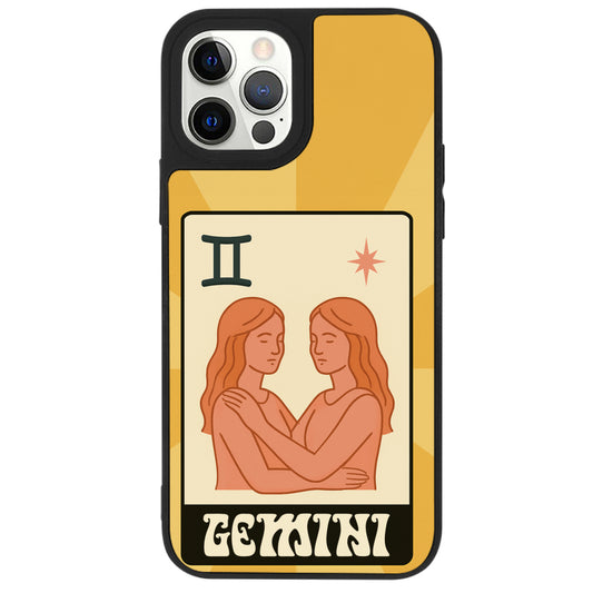 iPhone 12 Pro Max İkizler Burcu Sun Light Stars Telefon Kılıfı - Popsoketsiz