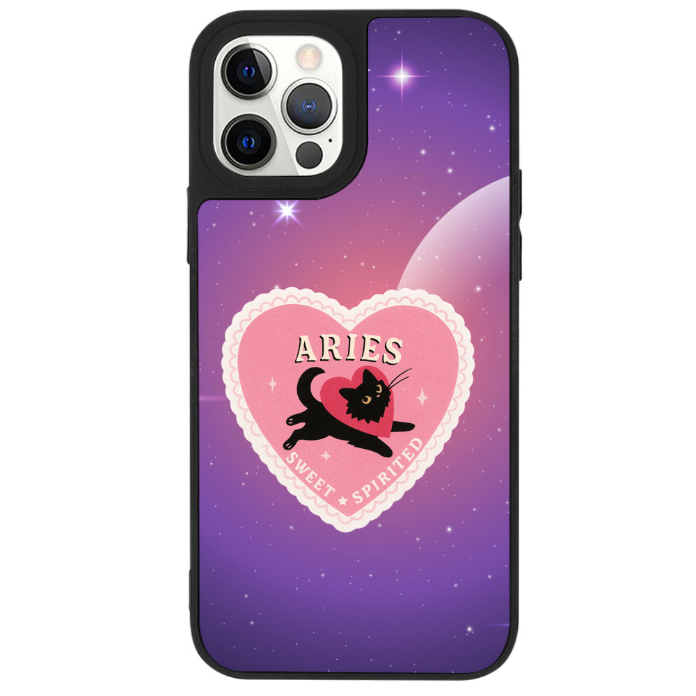 iPhone 12 Pro Max Koç Burcu Heart In Stars Telefon Kılıfı - Popsoketsiz