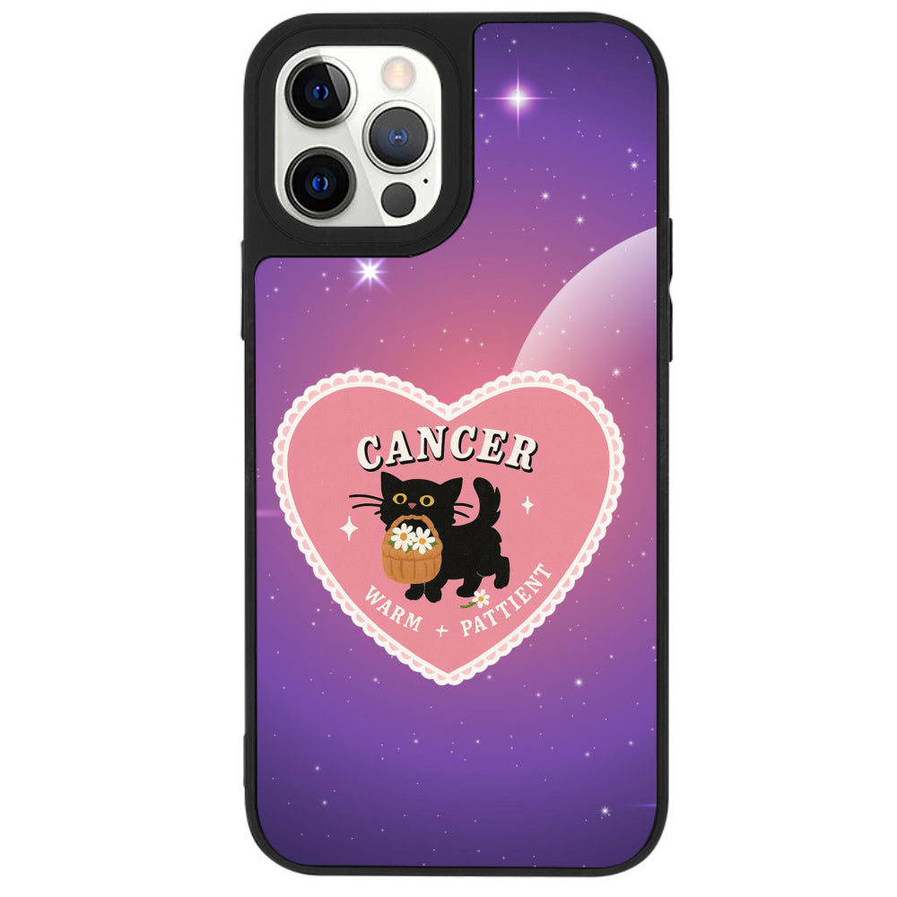 iPhone 12 Pro Max Yengeç Burcu Heart In Stars Telefon Kılıfı - Popsoketsiz