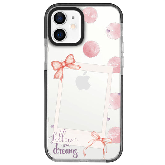 iPhone 12 Mini Follow Dream Polaroid Telefon Kılıfı
