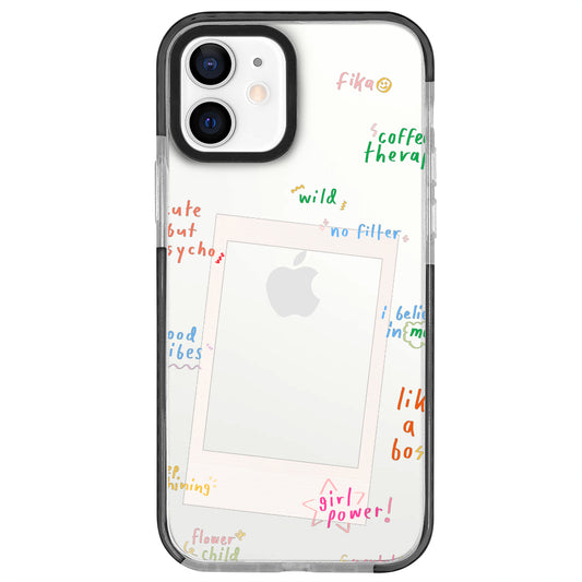 iPhone 12 Mini Therapy Polaroid Telefon Kılıfı