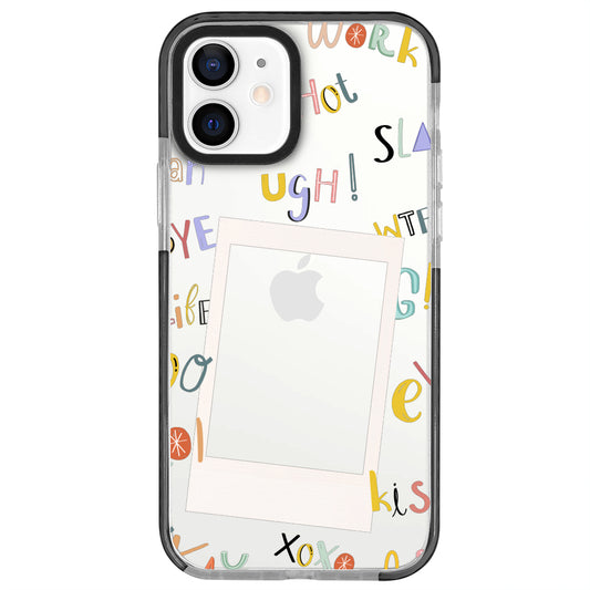 iPhone 12 Mini Work Polaroid Telefon Kılıfı