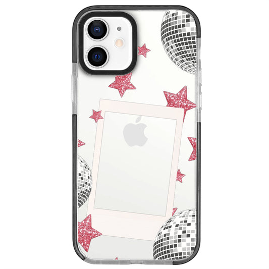 iPhone 12 Mini Disco Polaroid Telefon Kılıfı