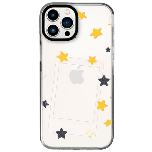 iPhone 12 Pro Max Stars Image Polaroid Telefon Kılıfı