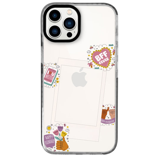 iPhone 12 Pro Max Bff Ever Polaroid Telefon Kılıfı