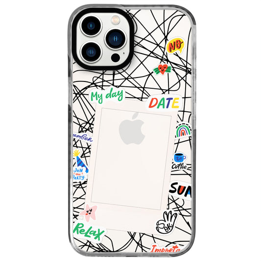 iPhone 12 Pro Max Relax Polaroid Telefon Kılıfı