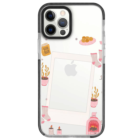 iPhone 12 Pro Good Book Polaroid Telefon Kılıfı