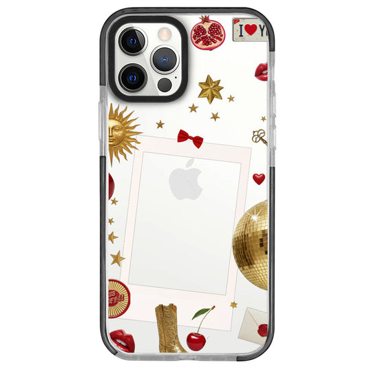 iPhone 12 Pro Love You Polaroid Telefon Kılıfı