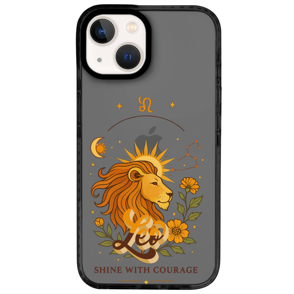 iPhone 13 Aslan Burcu Way of Aries Telefon Kılıfı - Cool Black
