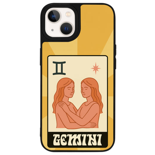 iPhone 13 İkizler Burcu Sun Light Stars Telefon Kılıfı - Popsoketsiz
