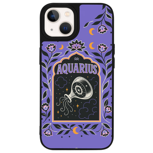 iPhone 13 Kova Burcu Night Stars Telefon Kılıfı - Popsoketsiz