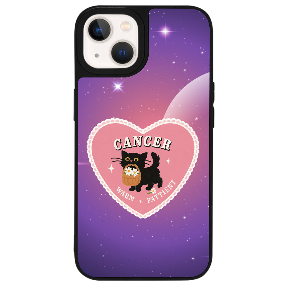 iPhone 13 Yengeç Burcu Heart In Stars Telefon Kılıfı - Popsoketsiz