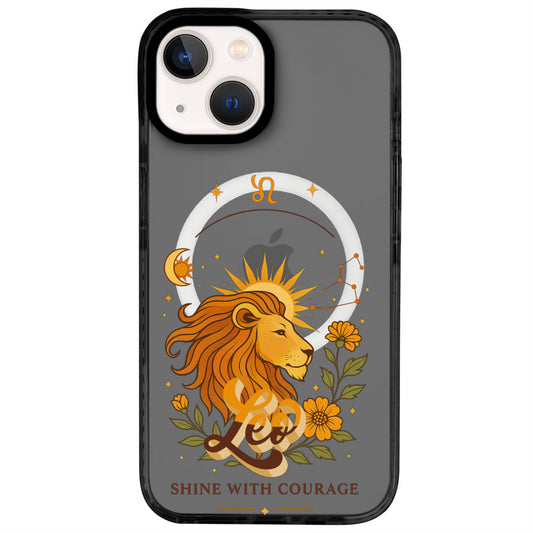 iPhone 13 Aslan Burcu Way of Aries Telefon Kılıfı - Cool Black