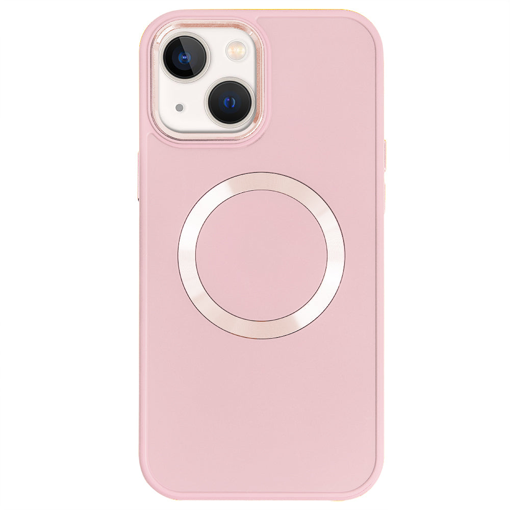 Apple iPhone 13 Renkli Magsafe Case Pembe