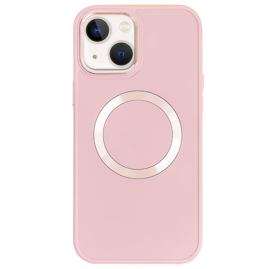 Apple iPhone 15 Plus Renkli Magsafe Case Pembe