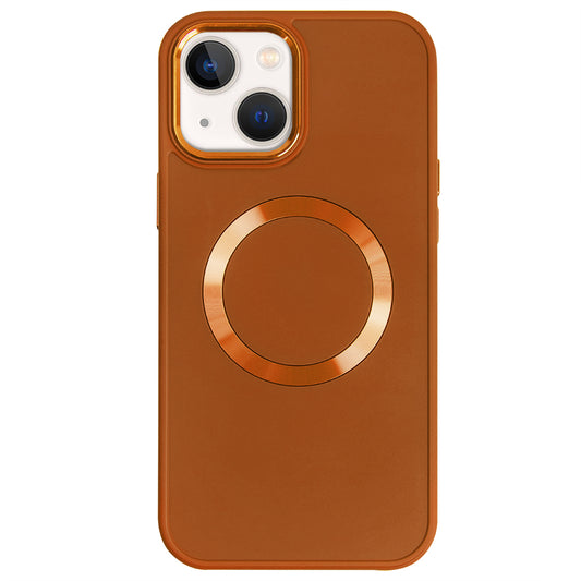 Apple iPhone 14 Renkli Magsafe Case Turuncu