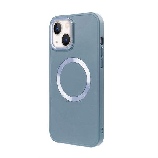 Apple iPhone 13 Renkli Magsafe Case Bebe Mavi