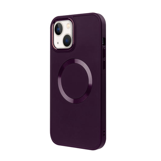 Apple iPhone 13 Renkli Magsafe Case Cherry