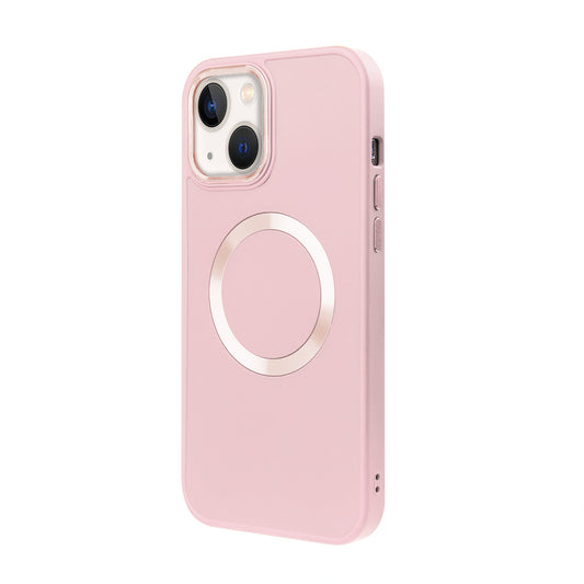 Apple iPhone 15 Plus Renkli Magsafe Case Pembe