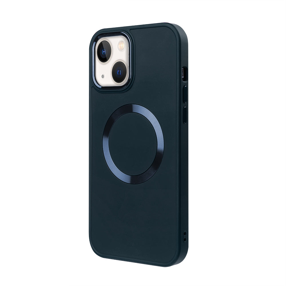 Apple iPhone 13 Renkli Magsafe Case Petrol Mavisi