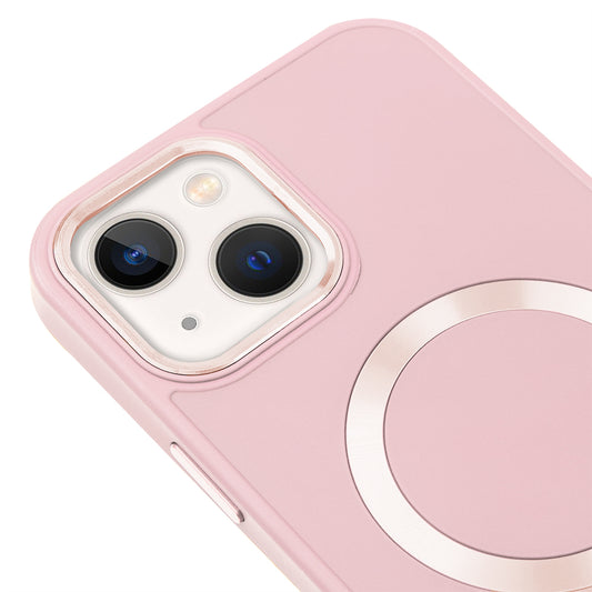 Apple iPhone 15 Plus Renkli Magsafe Case Pembe