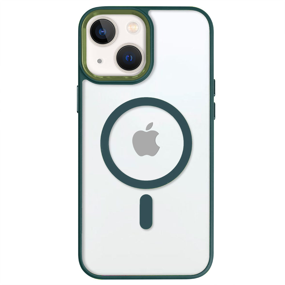 Apple iPhone 14 Plus Lux Magsafe Yeşil
