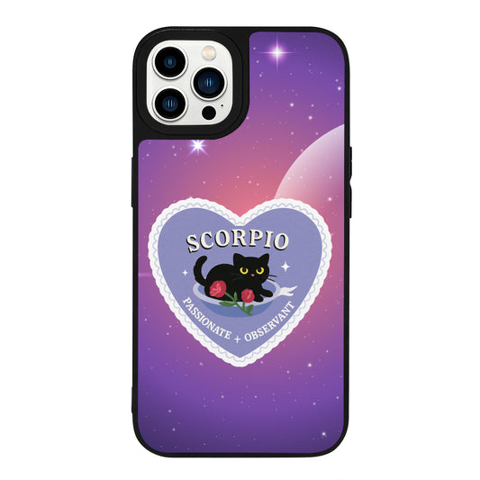 iPhone 13 Pro Akrep Burcu Heart In Stars Telefon Kılıfı - Popsoketsiz