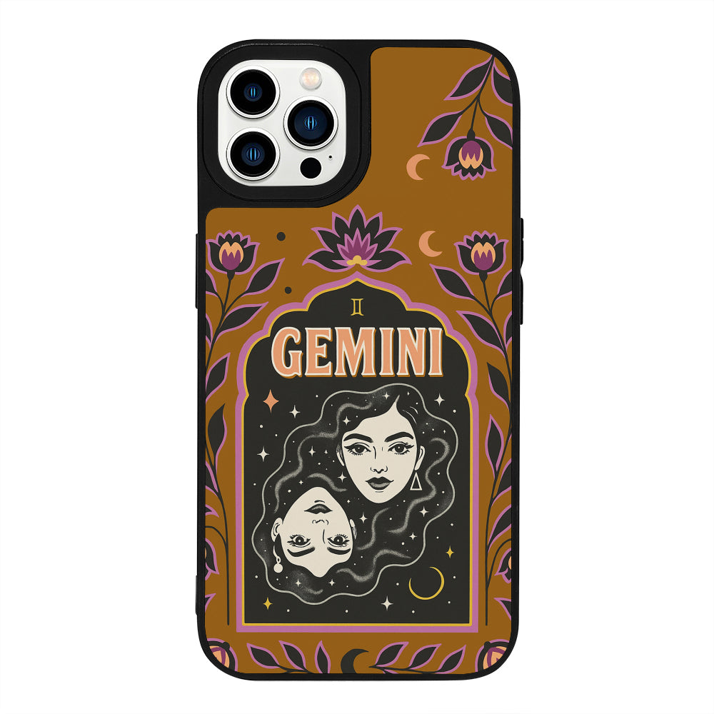 iPhone 13 Pro İkizler Burcu Night Stars Telefon Kılıfı - Popsoketsiz