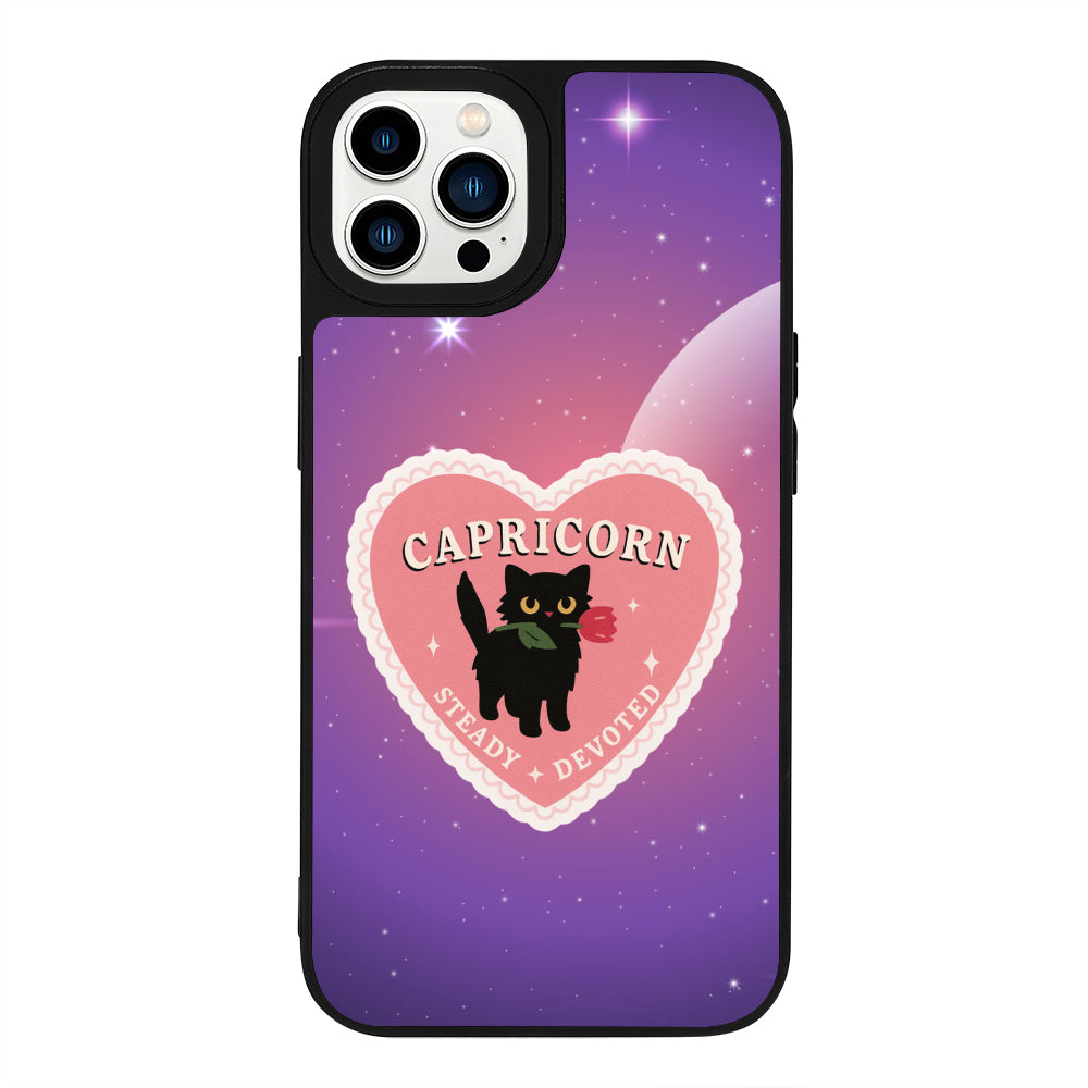 iPhone 13 Pro Oğlak Burcu Heart In Stars Telefon Kılıfı - Popsoketsiz