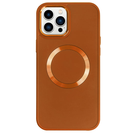 Apple iPhone 15 Pro Renkli Magsafe Case Turuncu