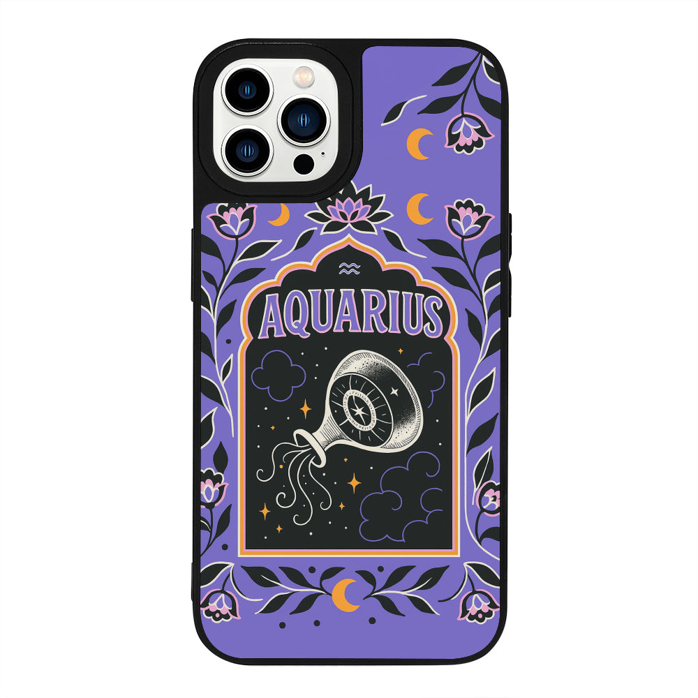 iPhone 13 Pro Max Kova Burcu Night Stars Telefon Kılıfı - Popsoketsiz